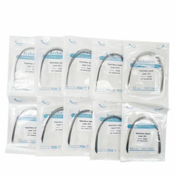 Dental Bracket Wires Stainless Steel Rectangular - Image 1