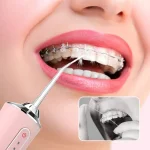Portable Rechargeable Water Flosser Oral Irrigator (4 Nozzle) - Image 2