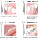 Portable Rechargeable Water Flosser Oral Irrigator (4 Nozzle) - Image 4